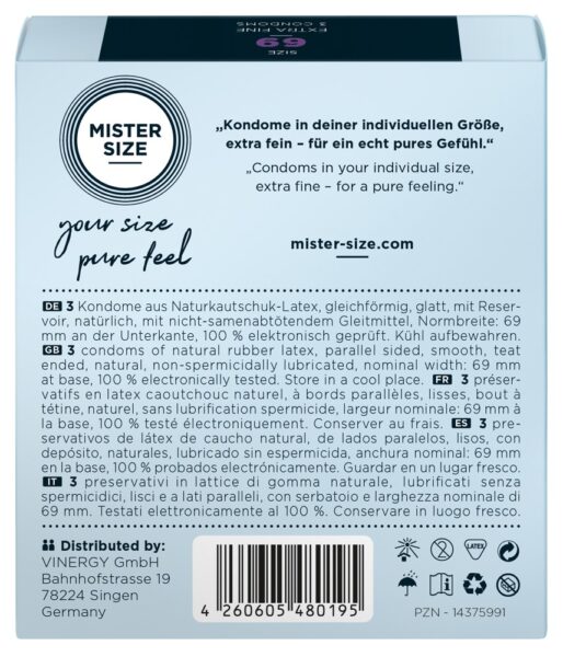 Mister Size 69 mm – Bild 3