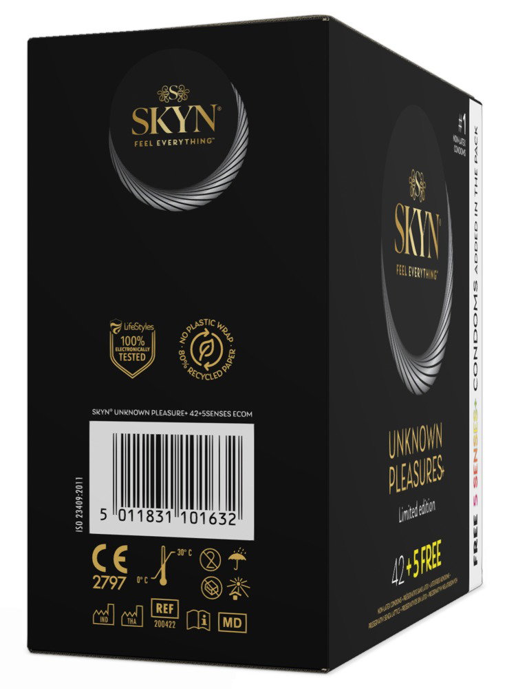 Alternative view of SKYN Unknown Pleasures 42+5free