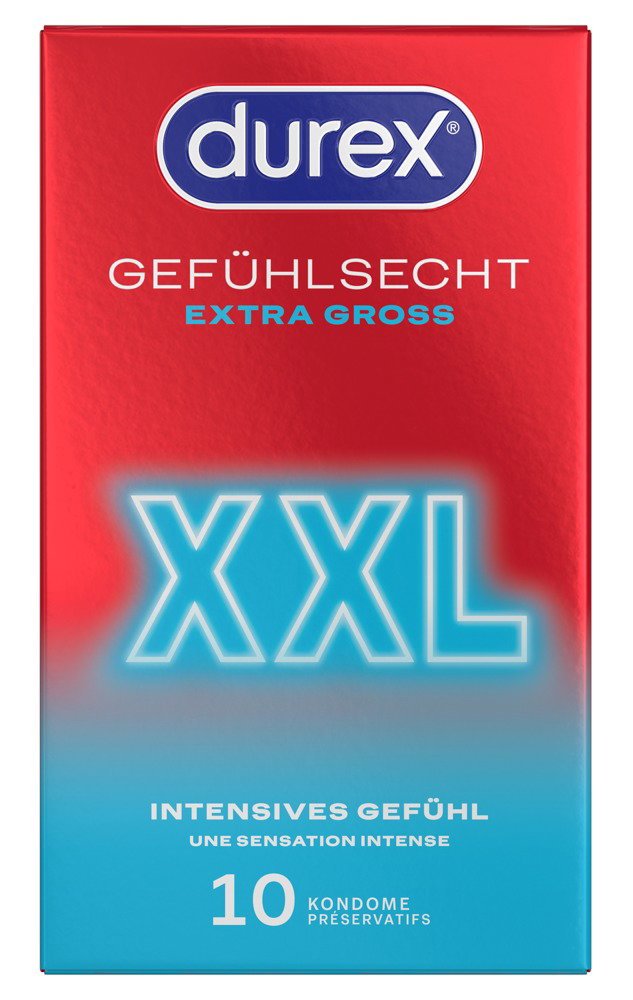 Durex Gefühlsecht Extra groß XXL