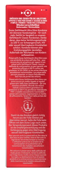 Durex Gefühlsecht Ultra dünn – Bild 5