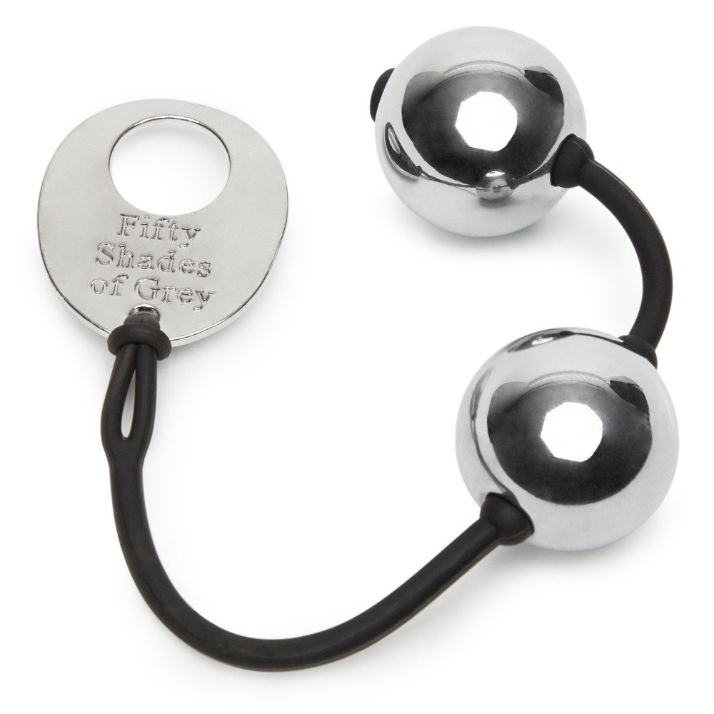 Alternative view of Fifty Shades of Grey Inner Goddess Silver Pleasure Balls