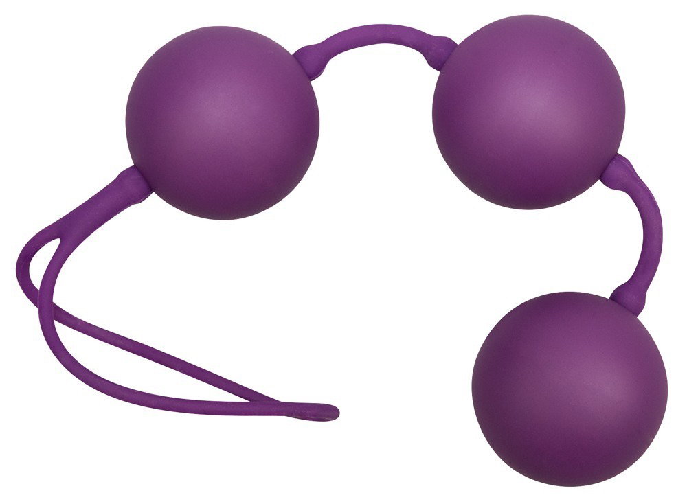 Alternative view of You2Toys You2Toys Velvet Balls purple