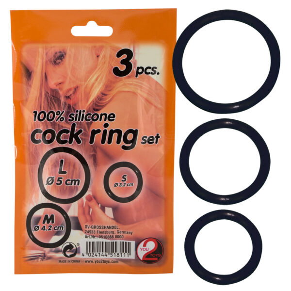 You2Toys Silicone cock ring set 3 pcs – Bild 3