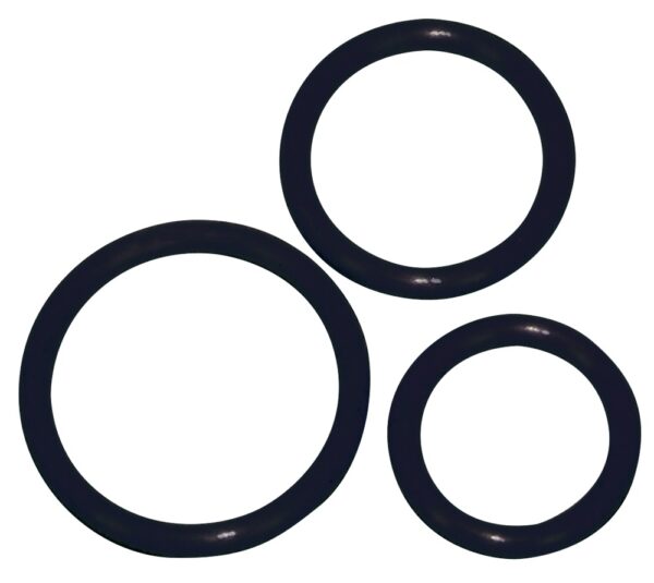 Alternative view of You2Toys Silicone cock ring set 3 pcs