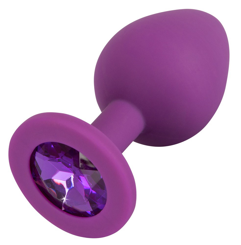 Alternative view of Colorful Joy Jewel Purple Plug Medium