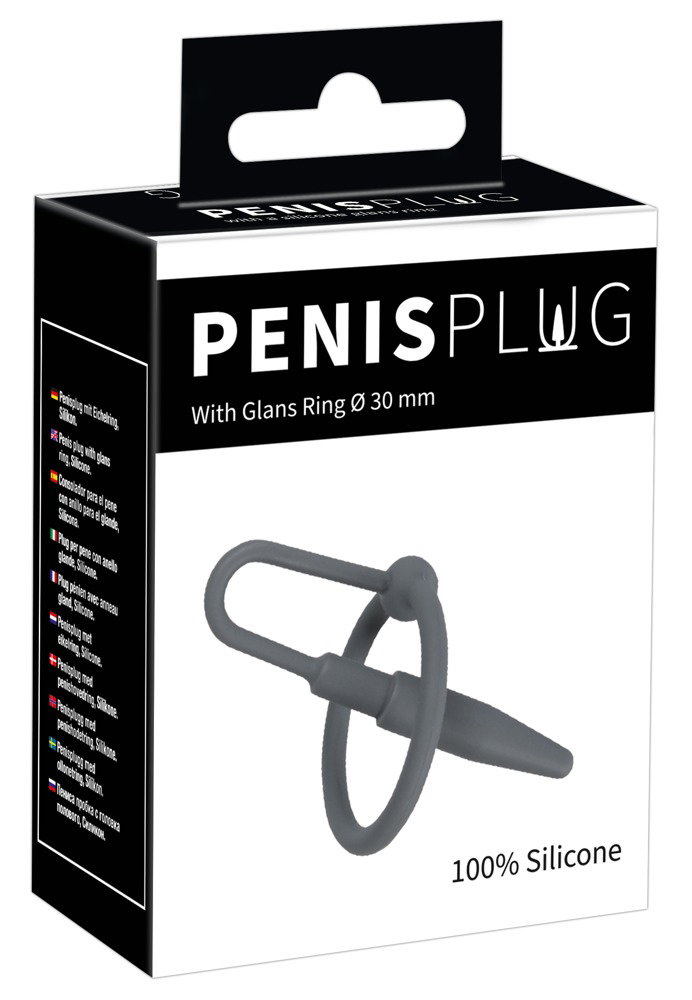 Penisplug Penisplug With Glans Ring