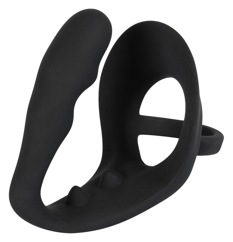 Alternative view of Black Velvets Ring & plug