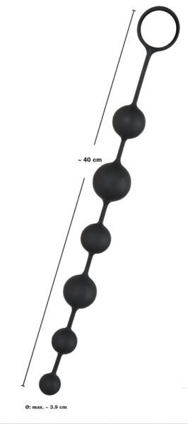 Black Velvets Anal beads – Bild 5