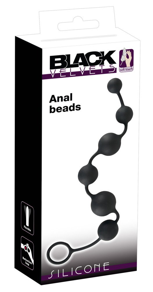 Black Velvets Anal beads