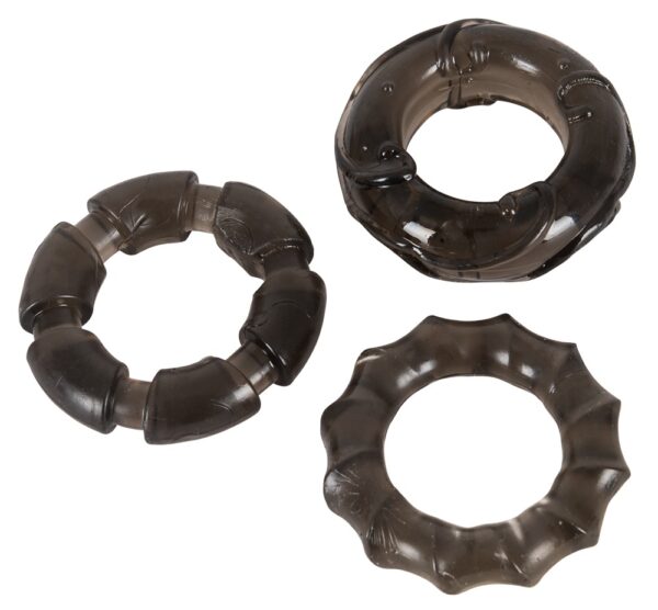 Alternative view of You2Toys stretchy cockrings