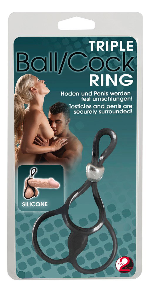 You2Toys Triple Ball- und Cockring