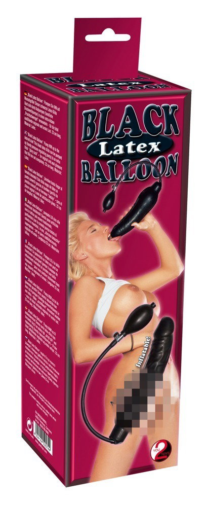 You2Toys Black Latex Balloon