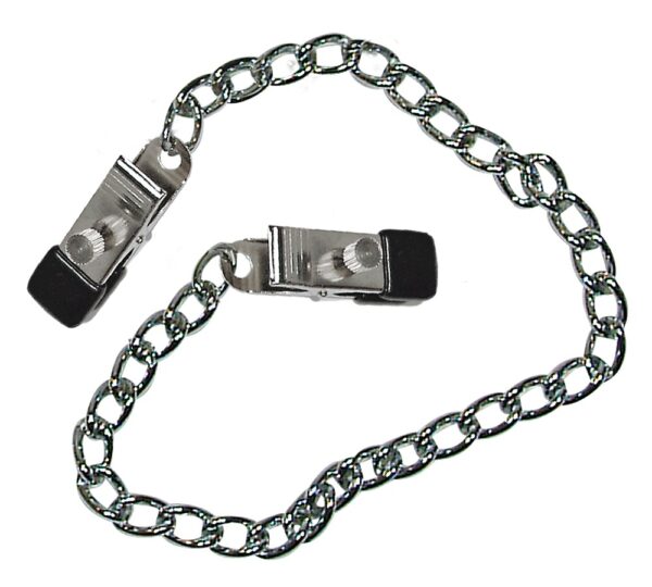 fetish Collection Nipple Clamps with Metal Chain – Bild 3