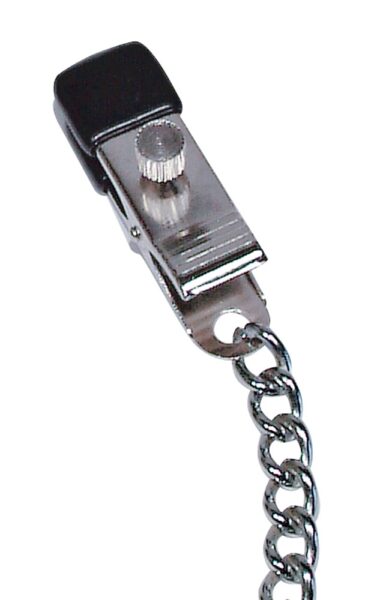 fetish Collection Nipple Clamps with Metal Chain – Bild 4