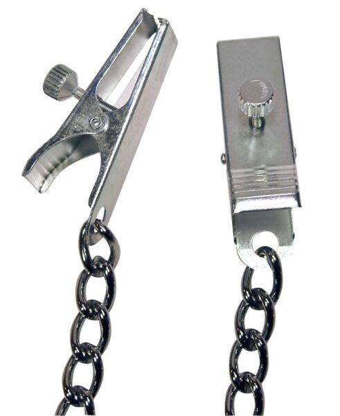 fetish Collection Nipple Clamps with Metal Chain – Bild 5
