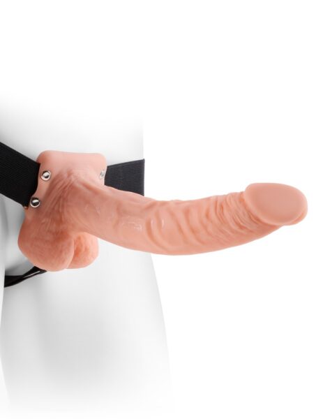 Fetish Fantasy Series 9“ Hollow Strap-on with Balls – Bild 3