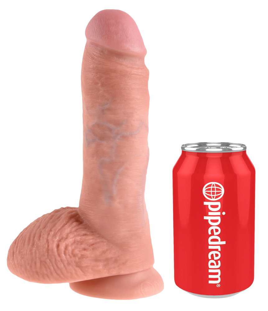 King Cock 8“ Cock with Balls – Bild 2
