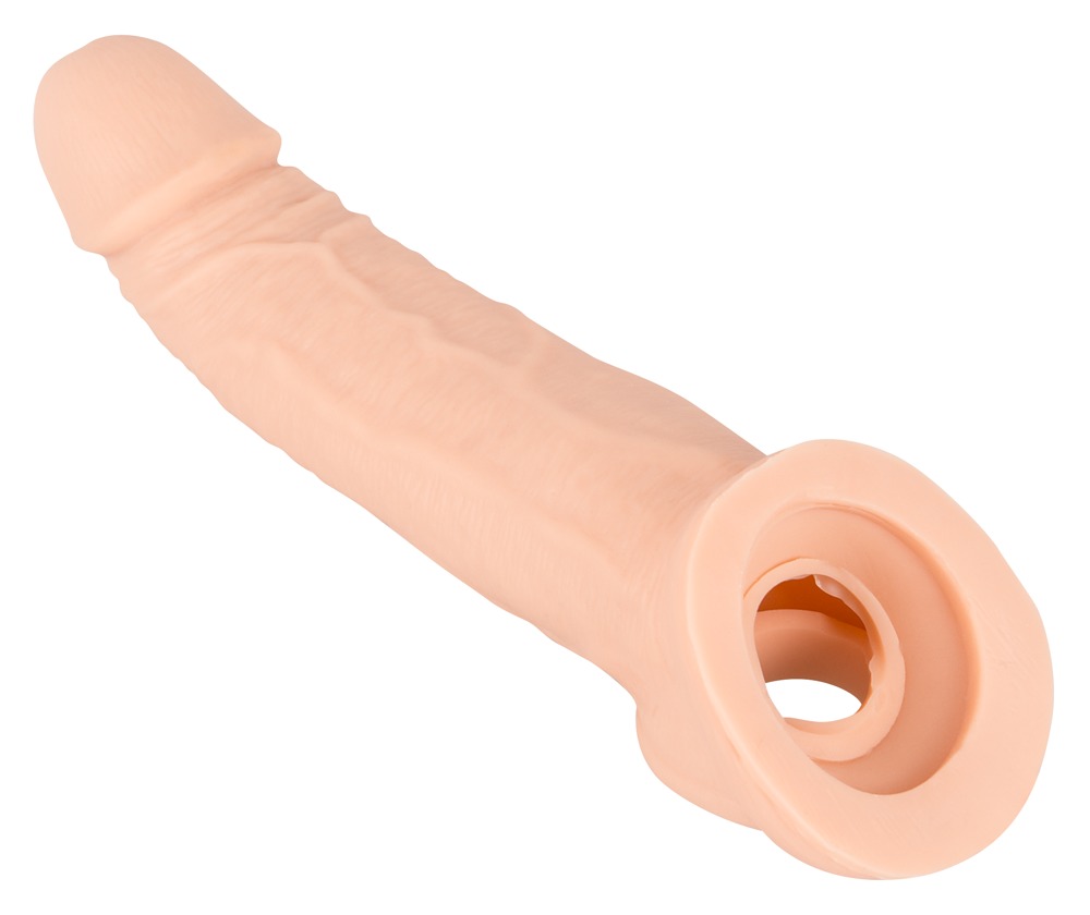 Nature Skin Penis Sleeve with Extension – Bild 2