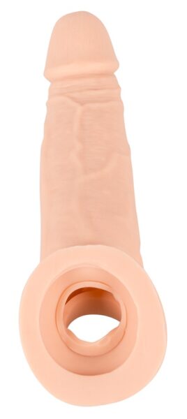 Nature Skin Penis Sleeve with Extension – Bild 3