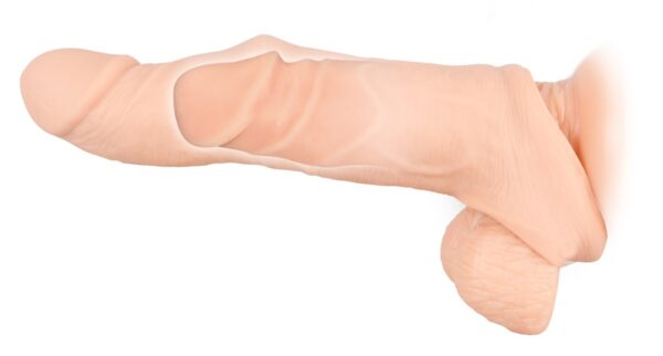 Nature Skin Penis Sleeve with Extension – Bild 4