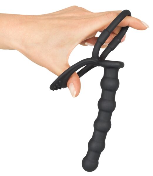 Black Velvets Cock & ball ring – Bild 5