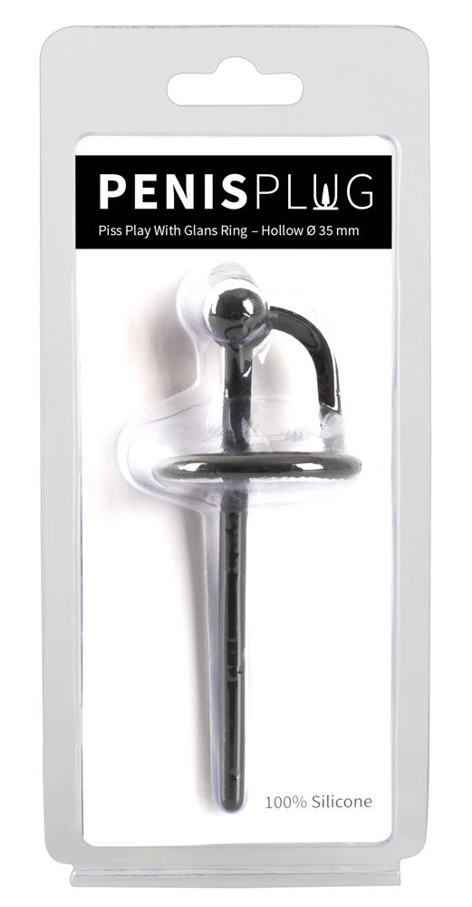 Penisplug Piss Play With Glans Ring