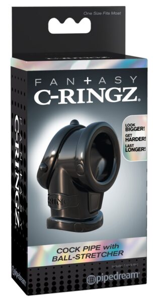 Fantasy C-Ringz Cock Pipe with Ball-Stretcher