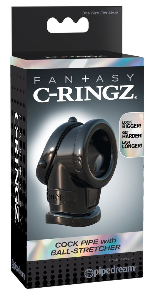 Fantasy C-Ringz Cock Pipe with Ball-Stretcher