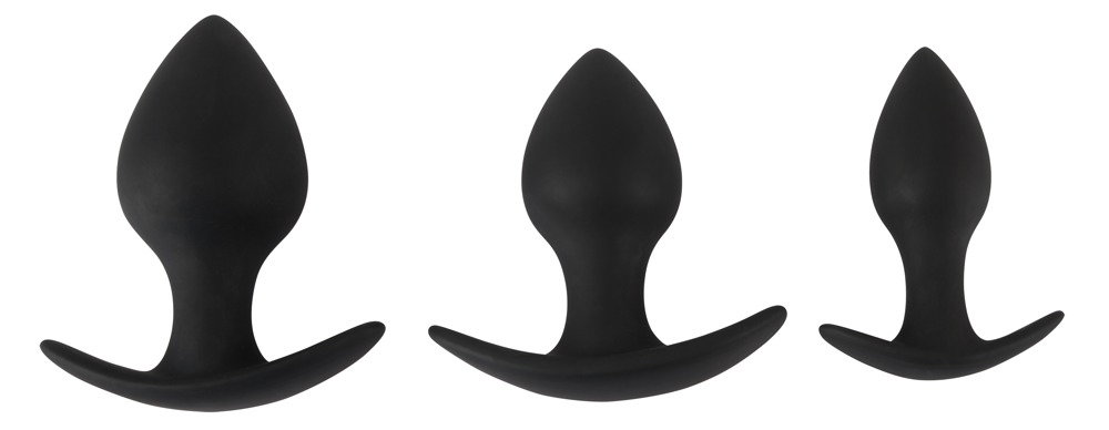 Alternative view of Black Velvets 3-teiliges Anal-Trainer-Set