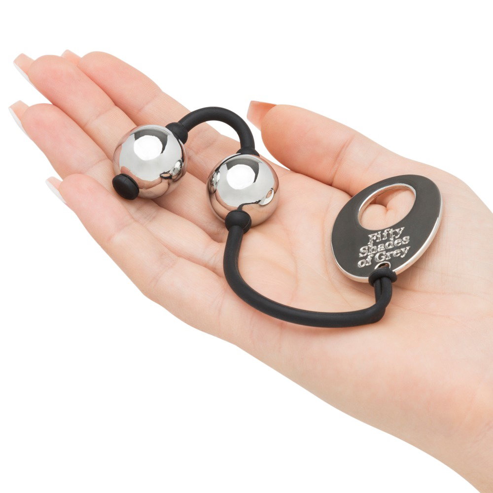 Fifty Shades of Grey Inner Goddess Mini Silver Pleasure Balls – Bild 4