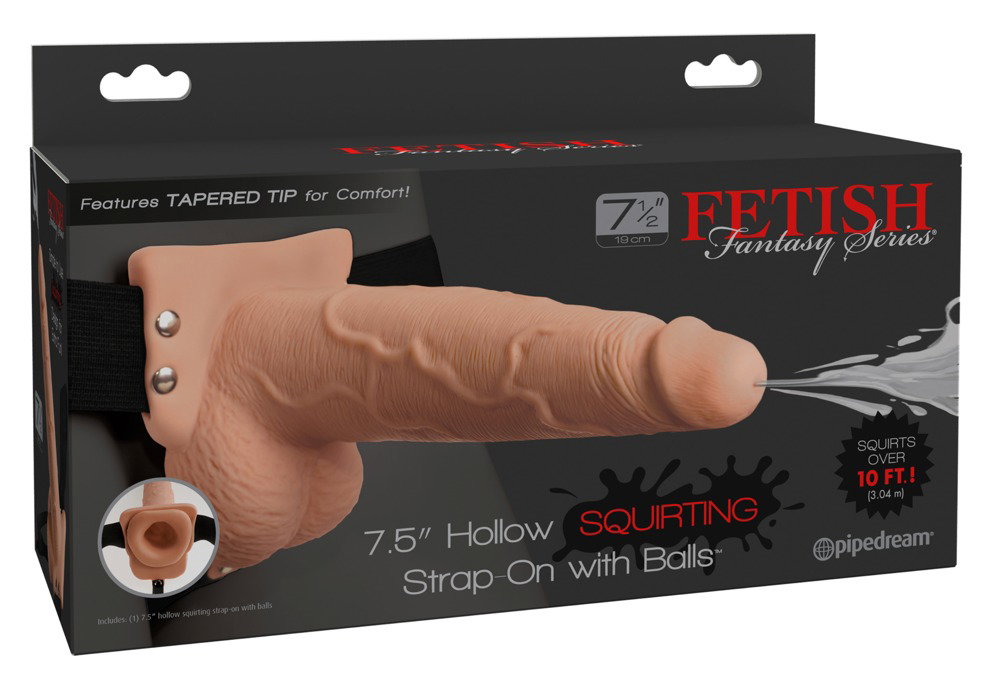 Fetish Fantasy Series Hollow Strap-on Squirting