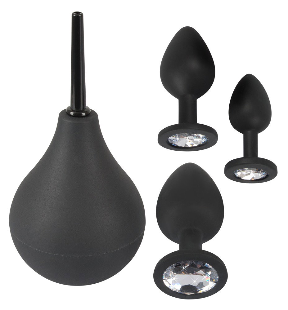 Alternative view of Black Velvets Anal Kit