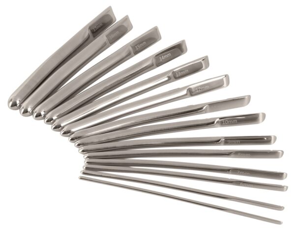 Alternative view of Penisplug 14-Piece Dilator Set