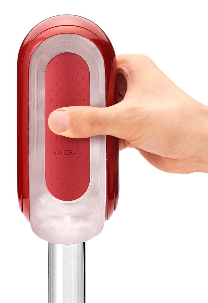 TENGA Flip 0 (Zero) Red Warmer Package – Bild 4