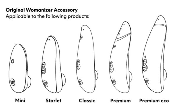 Womanizer Heads 3er White – Bild 6