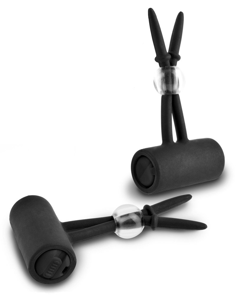 Alternative view of Fetish Fantasy Series Limited Edition Vibrating Silicone Nipple Lassos