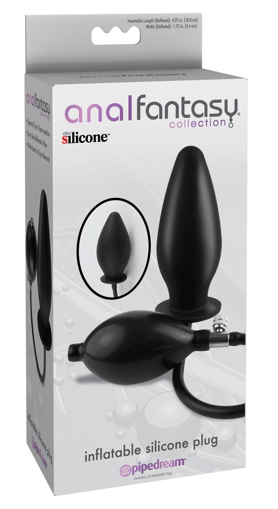 Anal Fantasy Collection inflatable silicone plug