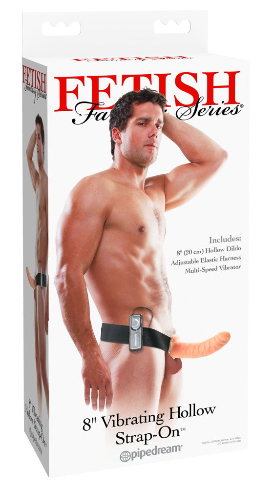 Fetish Fantasy Series Vibrating Hollow Strap-On