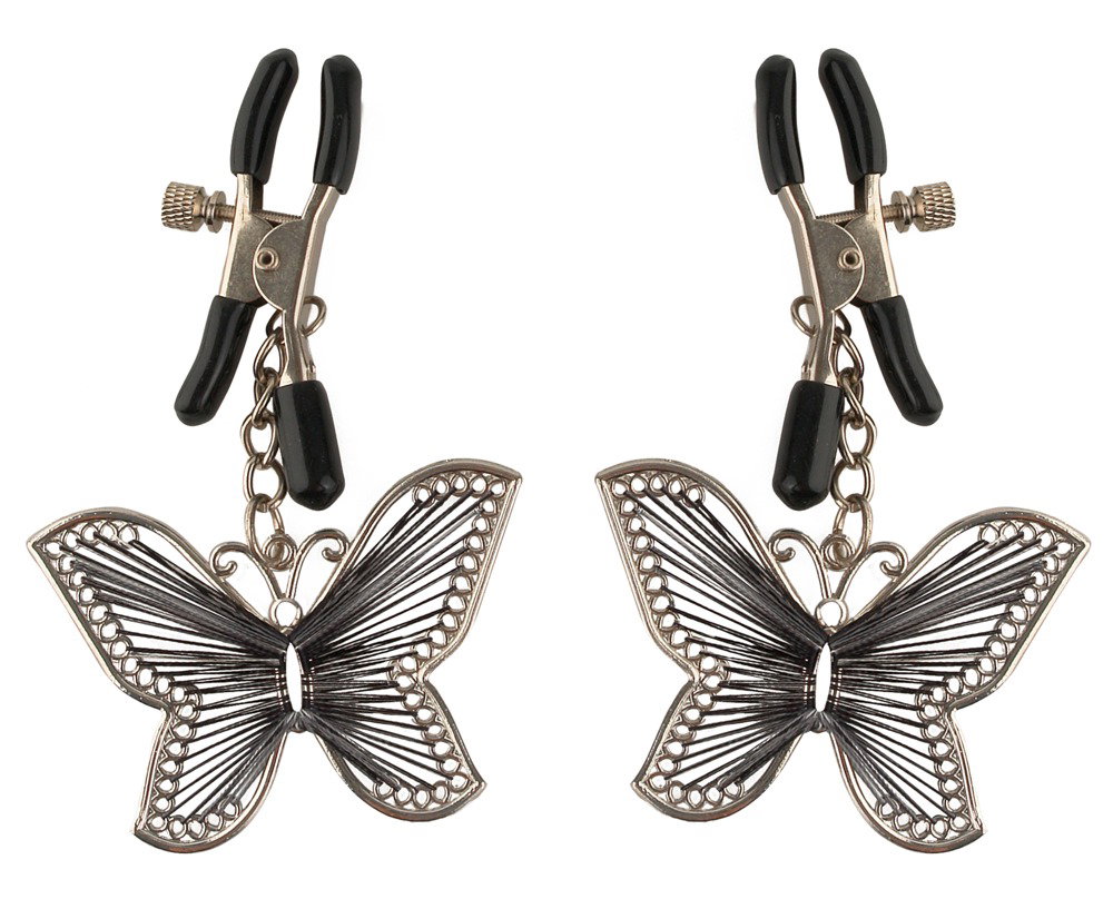 Alternative view of Fetish Fantasy Series Butterfly Nipple Clamps