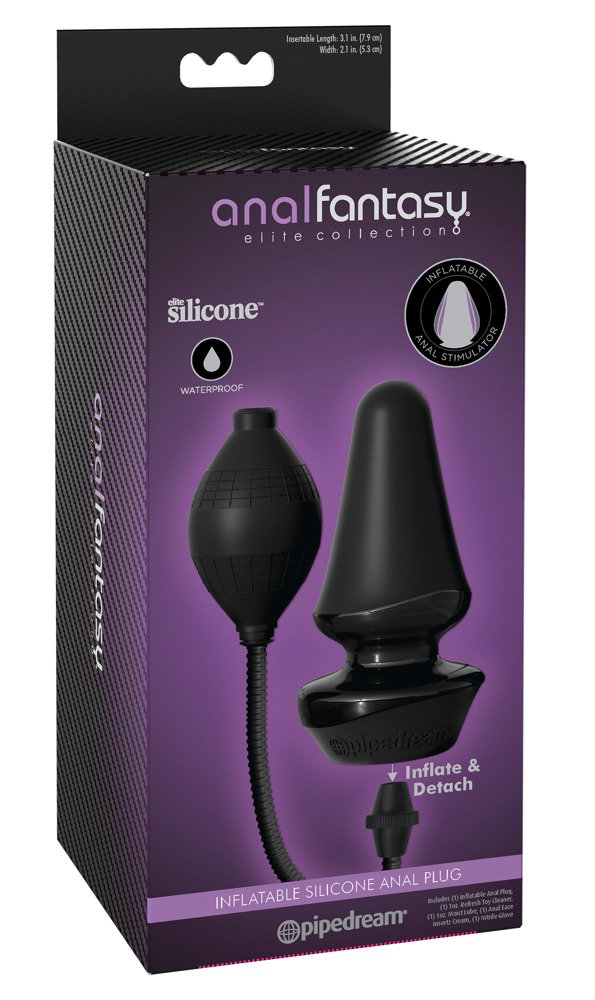 Anal Fantasy Elite Inflatable Silicone Anal Plug