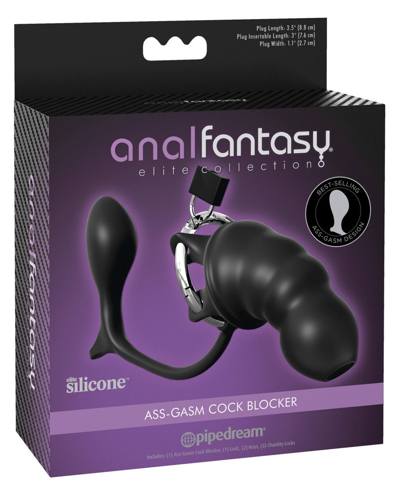 Anal Fantasy Elite Ass-Gasm Cock Blocker