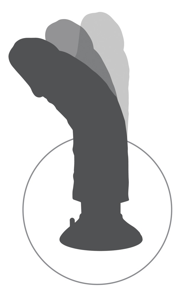 King Cock 9“ Vibrating Cock with Balls – Bild 6