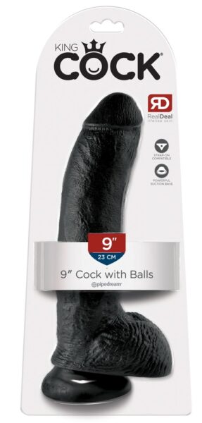 King Cock 9“ Cock with Balls – Bild 6