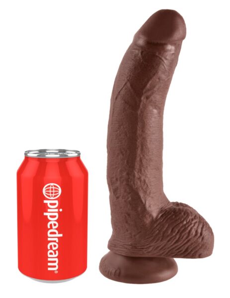 Alternative view of King Cock 9“ Cock with Balls