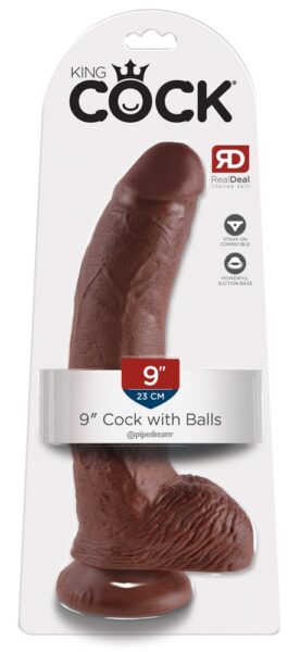 King Cock 9“ Cock with Balls