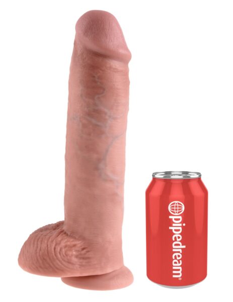 Alternative view of King Cock 11“ Cock with Balls