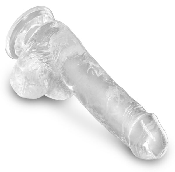 King Cock Clear Cock with Balls 6" – Bild 5
