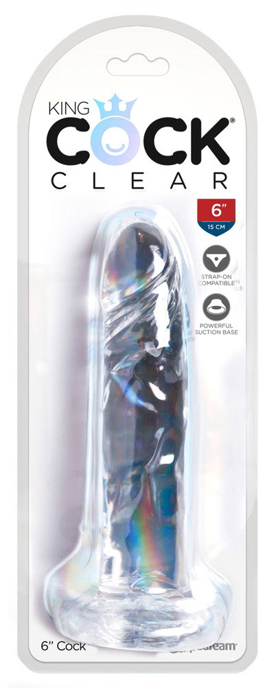 King Cock Clear Cock Clear 6“
