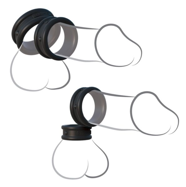 Fantasy C-Ringz Max-Width Silicone Rings – Bild 4