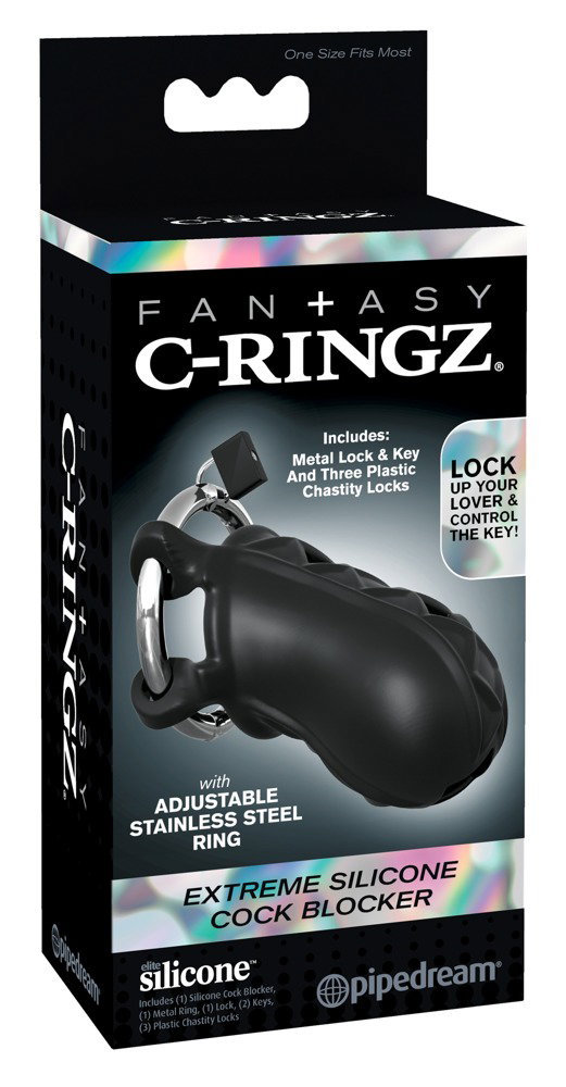 Fantasy C-Ringz Extreme Silicone Cock Blocker